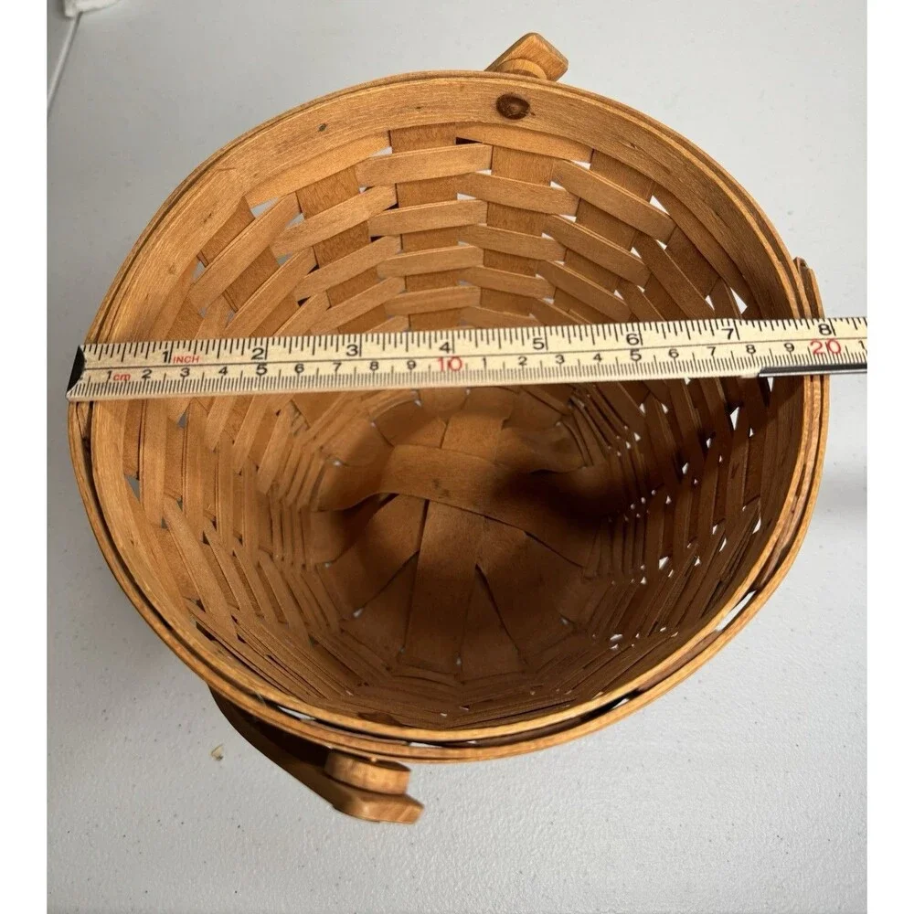 LONGABERGER HANDWOVEN 1996 ROUND 8